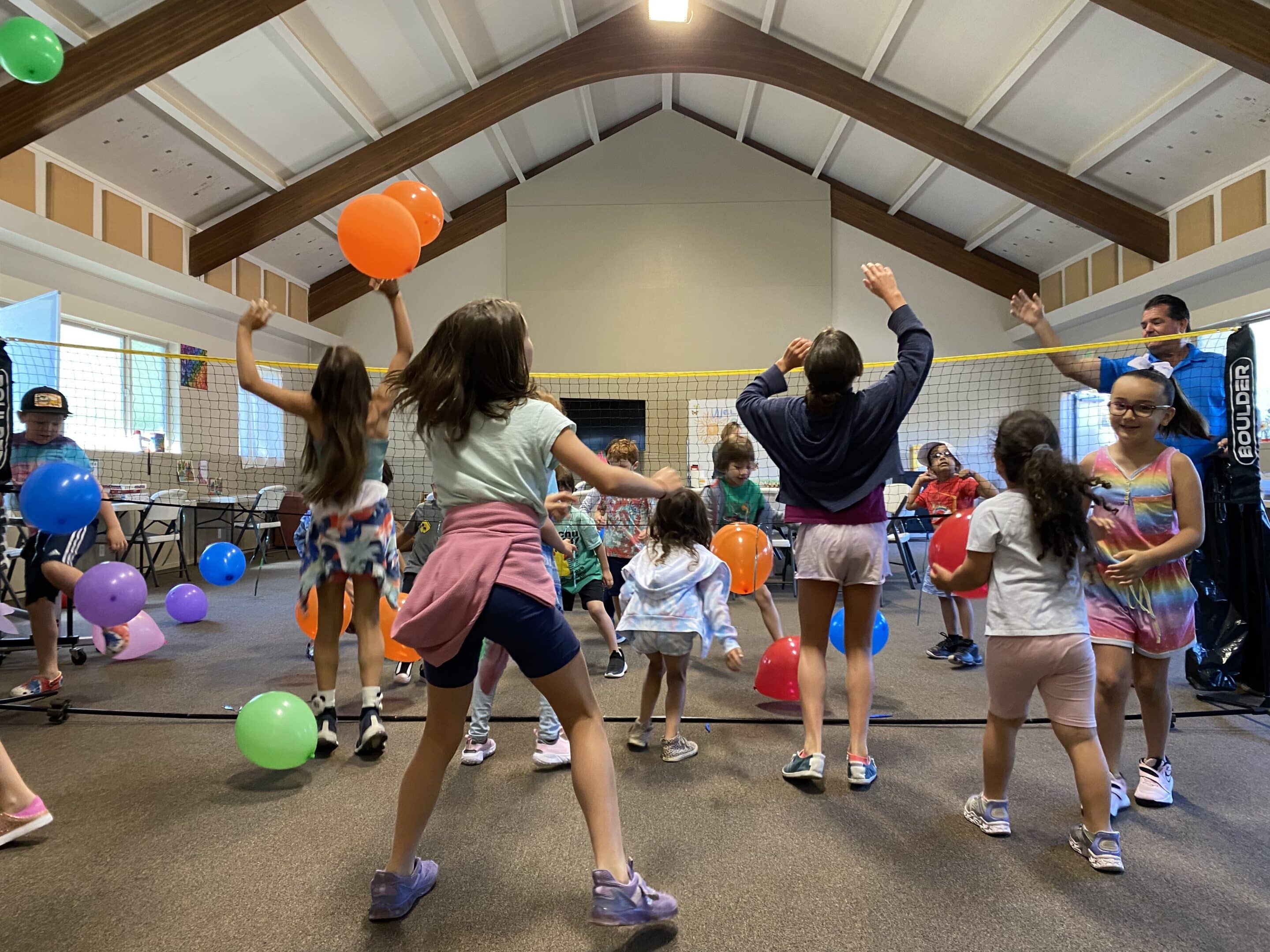 photo Waterslide at summercamp